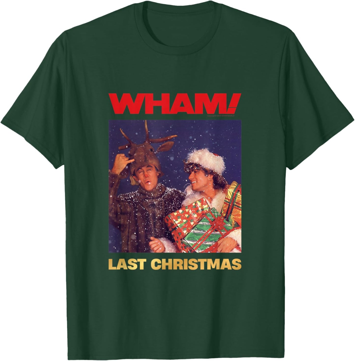 Wham! Amazon Exclusive Last Christmas T-Shirt - T-Shirt | Forest
