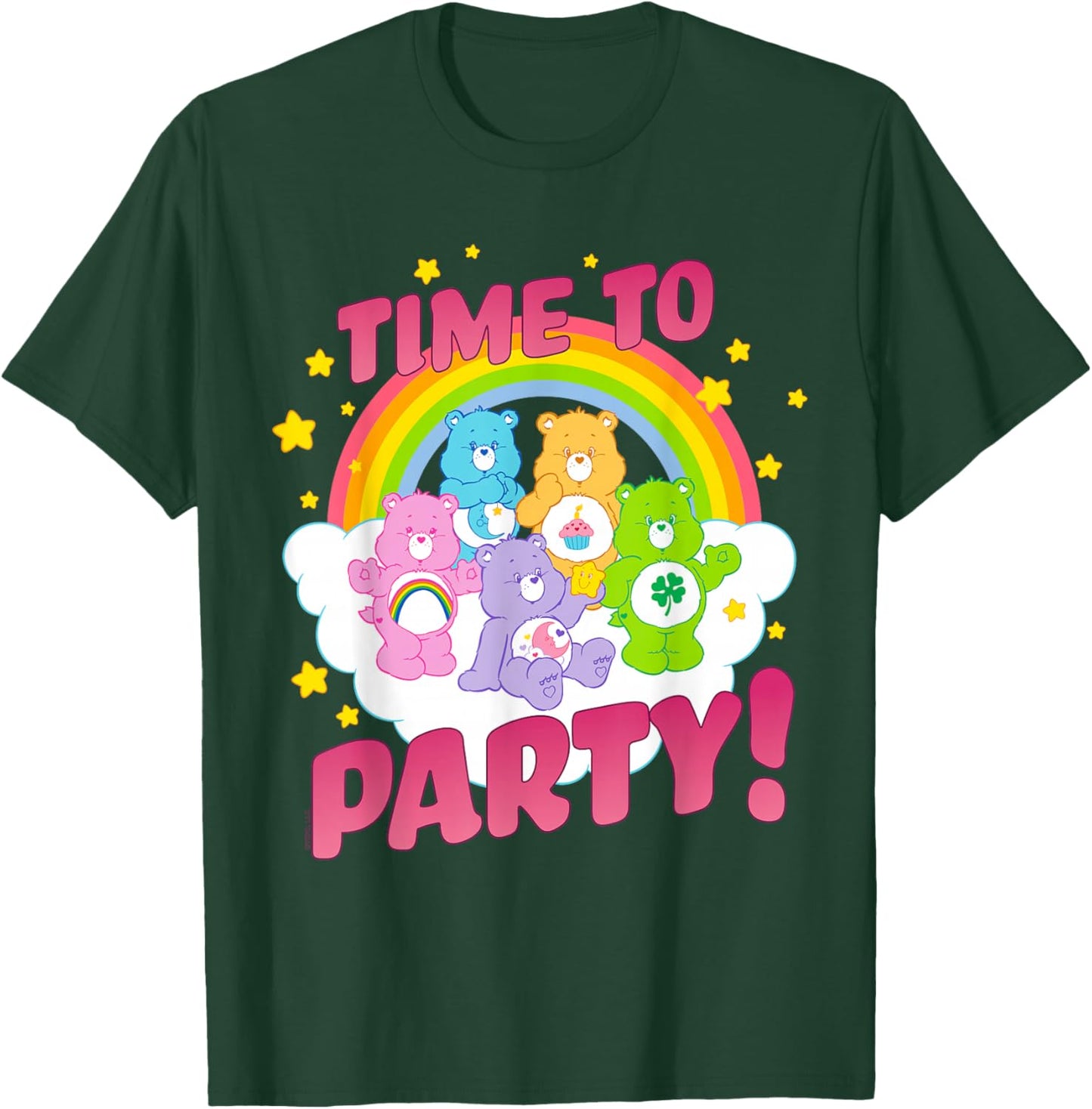 Care Bears Time to Party T-Shirt - T-Shirt | Forest