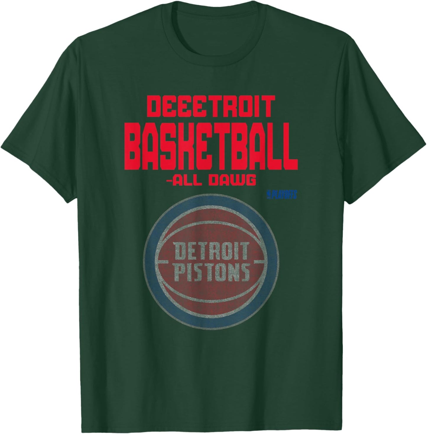 NBA 2026 Playoffs Mantra Pistons Bilboard T-Shirt - T-Shirt | Forest