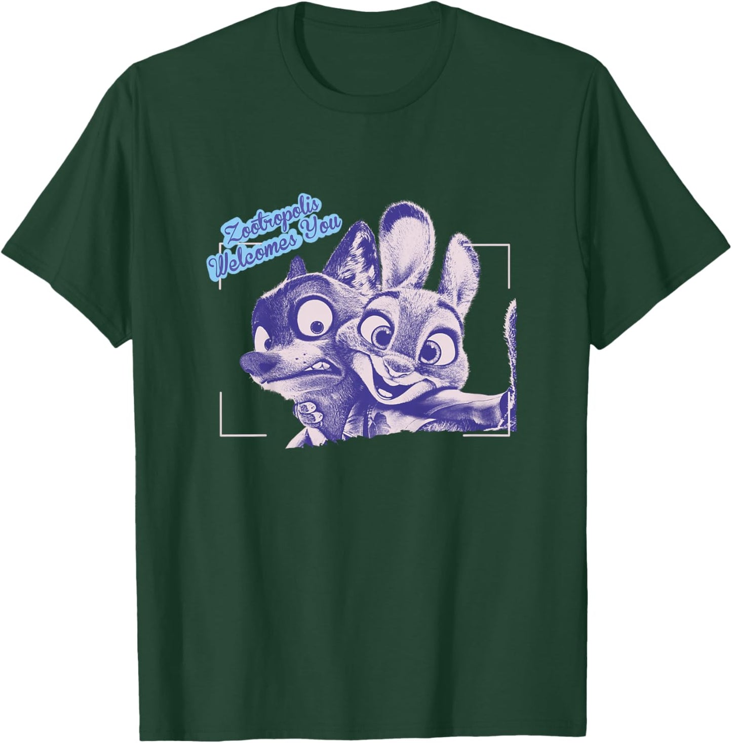 Zoomania Welcomes You T-Shirt - T-Shirt | Forest