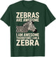Zebra Costume Women Kids Toddler Zebra Print Zebra T-Shirt - T-Shirt | Forest