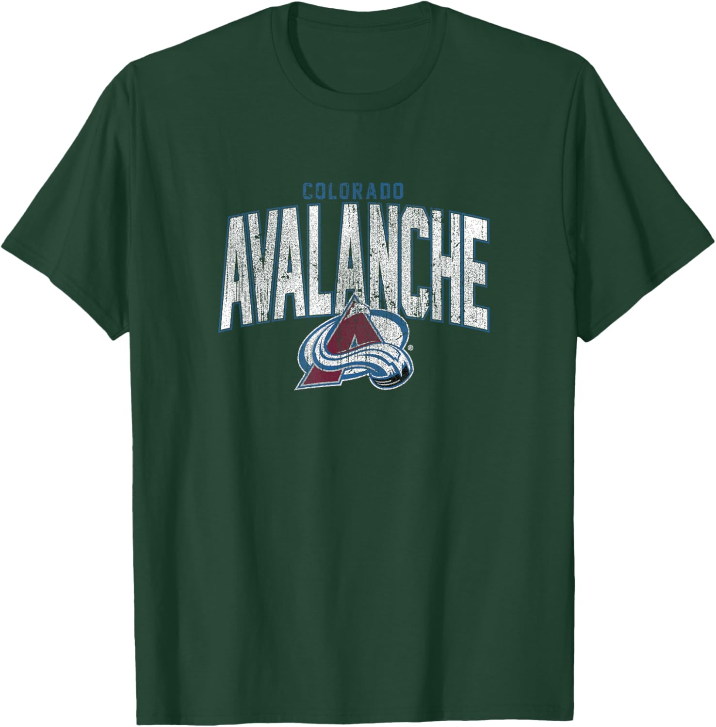 Colorado Avalanche Classic Logo Shirt | Fan Officiel AVS de la LNH T-Shirt - T-Shirt | Forest