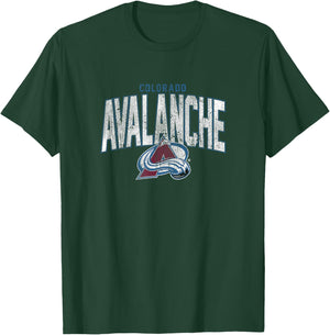 Colorado Avalanche Classic Logo Shirt | Fan Officiel AVS de la LNH T-Shirt - T-Shirt | Forest