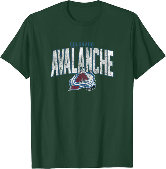 Colorado Avalanche Classic Logo Shirt | Fan Officiel AVS de la LNH T-Shirt - T-Shirt | Forest