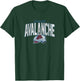 Colorado Avalanche Classic Logo Shirt | Fan Officiel AVS de la LNH T-Shirt - T-Shirt | Forest