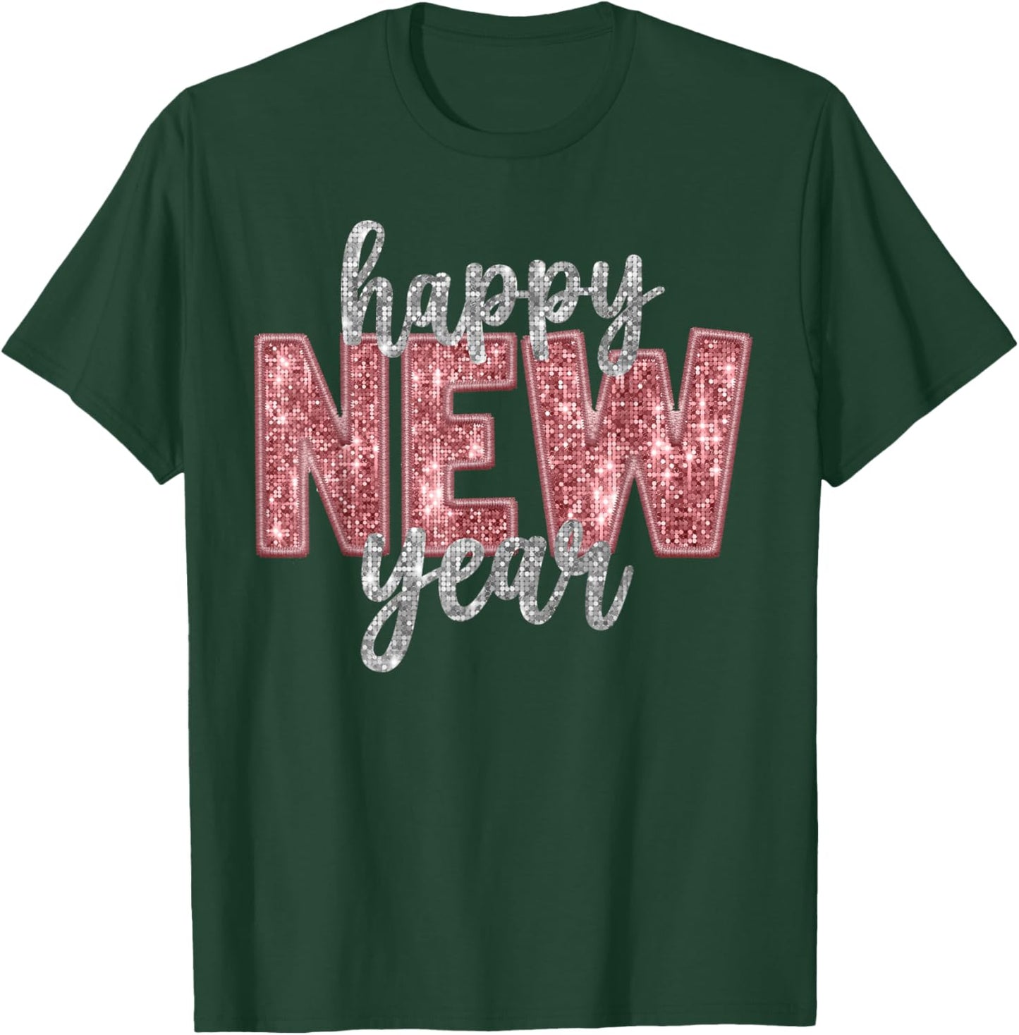 Happy New Year 2026 New Year's Eve Party Countdown Family T-Shirt - T-Shirt | Forest