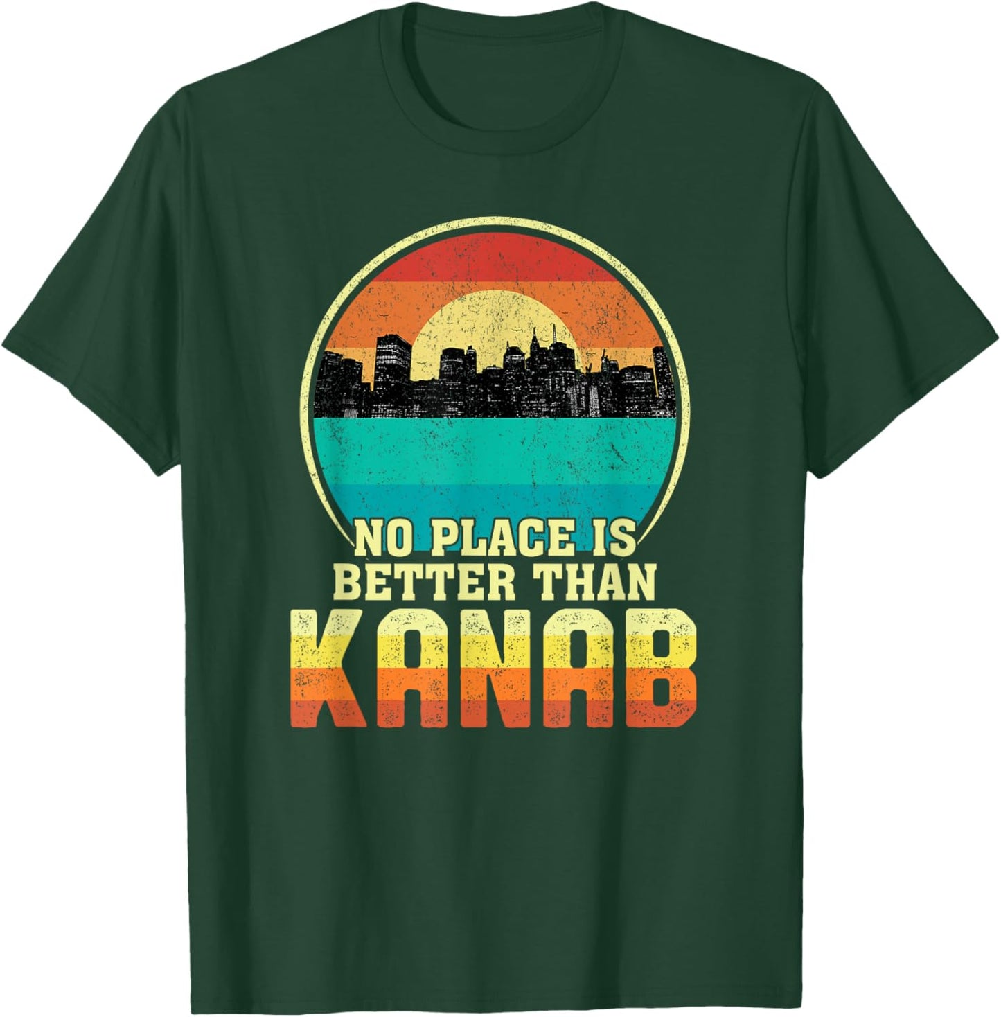 No Place is Better than Kanab Utah Vintage Sunset UT Nature T-Shirt - T-Shirt | Forest