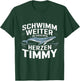 Schwimm Weiter In Herzen RIP Timmy Hope Der Buckelwal T-Shirt - T-Shirt | Forest