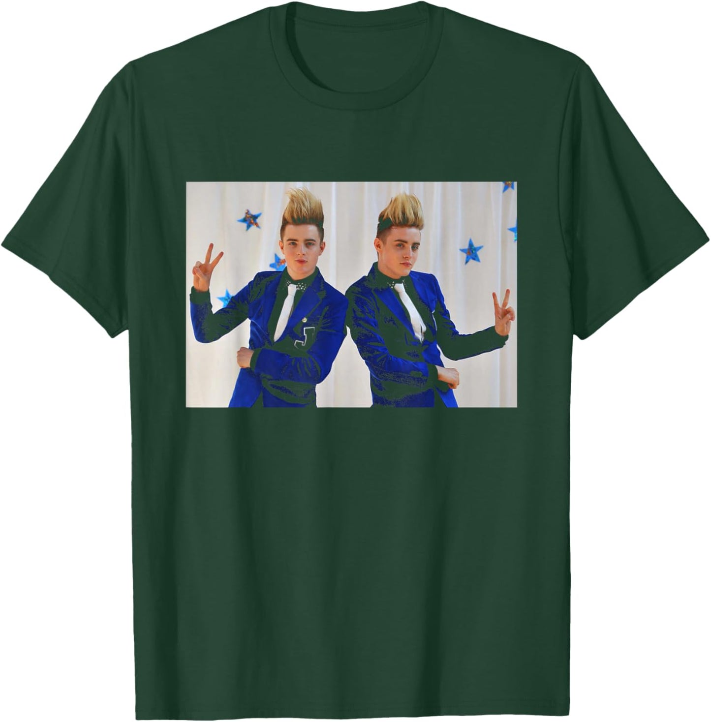 Jedward X Factor Eurovision Pop Duo 2011 T-Shirt - T-Shirt | Forest