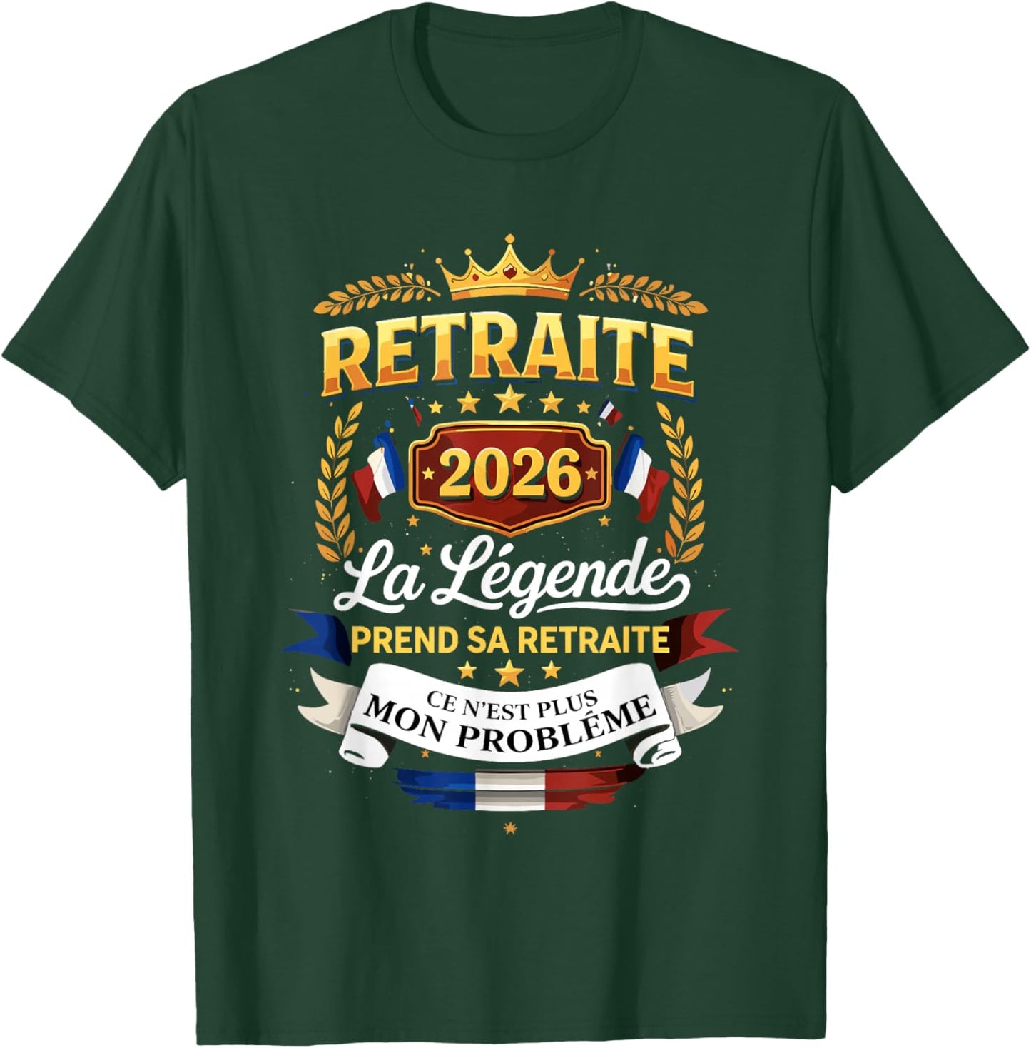 The Legend Retires 2026 Retired Man T-Shirt - T-Shirt | Forest