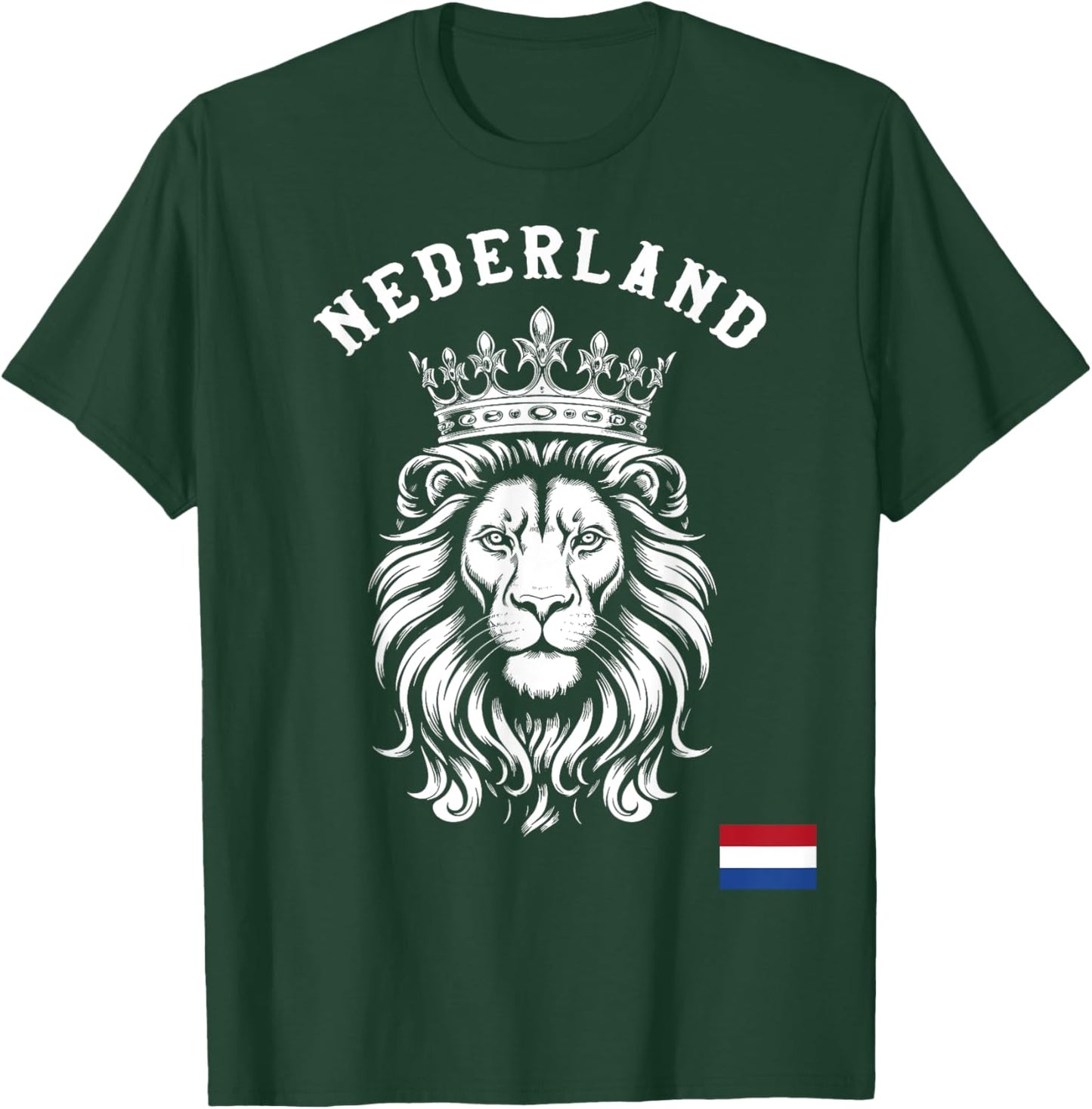 Niederlande Geschenk Flagge Holland Vintage Nederland T-Shirt - T-Shirt | Forest