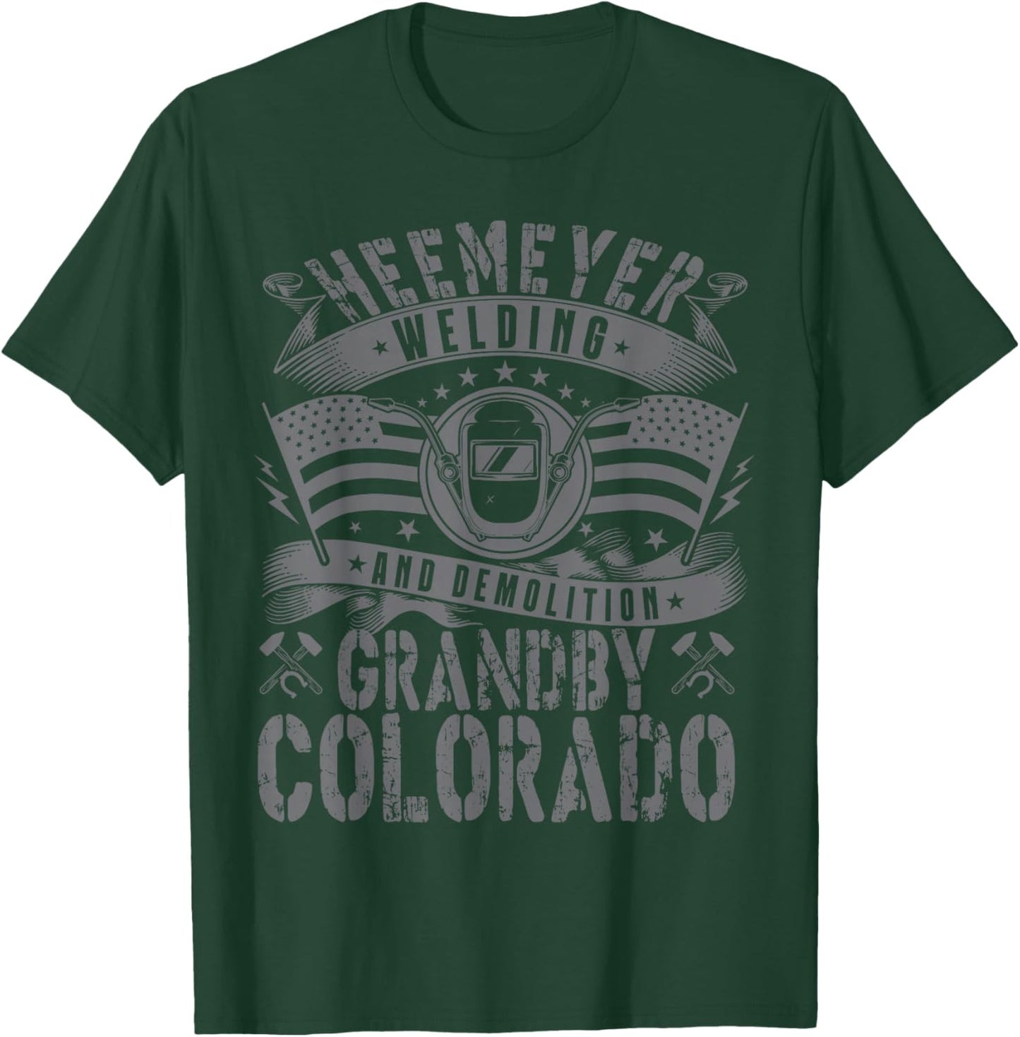Heemeyer Welding and Demolition Grandby Colorado heemeyer T-Shirt - T-Shirt | Forest