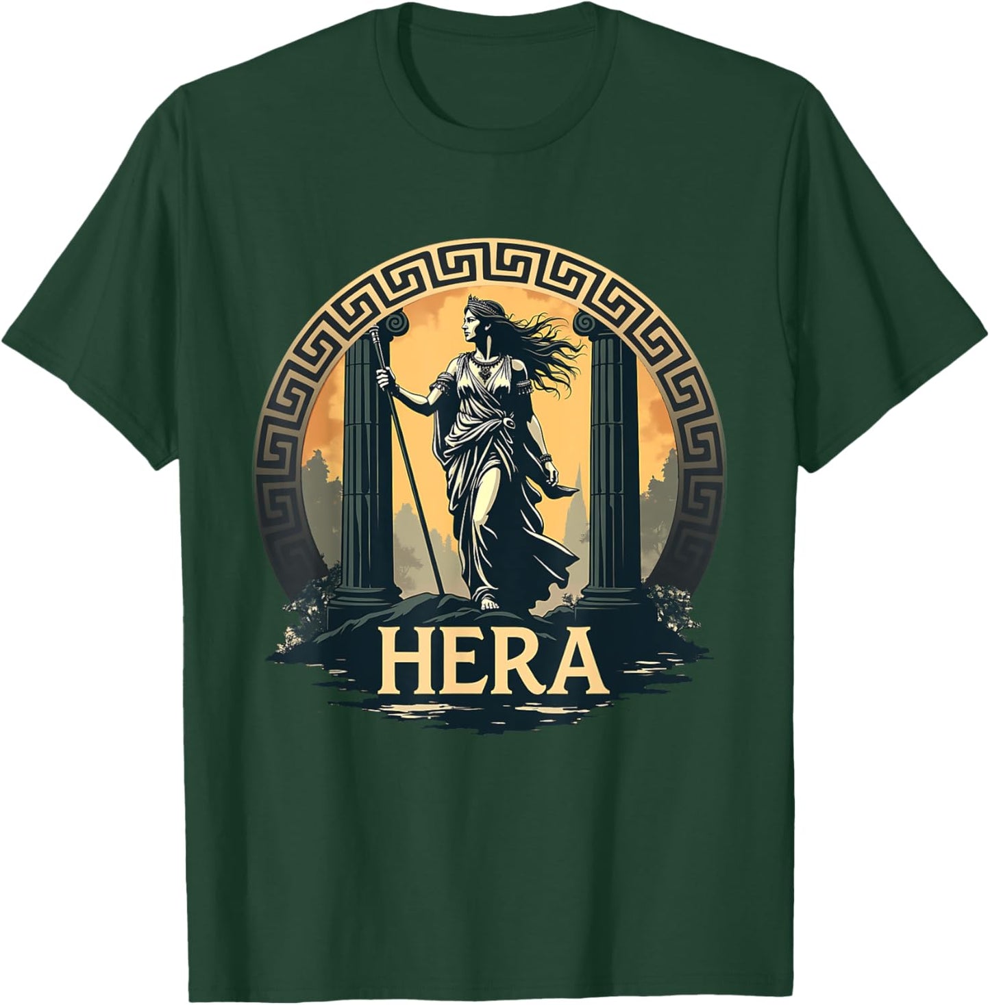 Hera Greek Goddess T-Shirt - T-Shirt | Forest