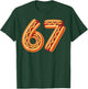 67 Hotdog Lovers Fun Summer Party Costume T-Shirt - T-Shirt | Forest