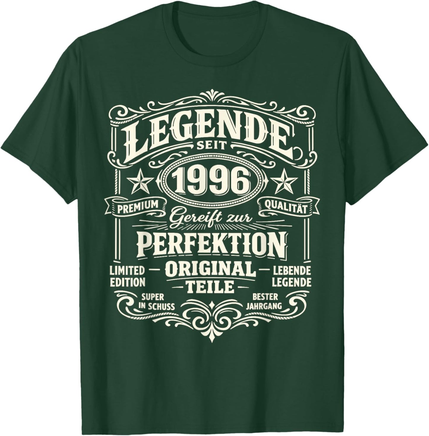 30th Birthday Man Woman 30 Years Decoration 1996 Gift Funny T-Shirt - T-Shirt | Forest