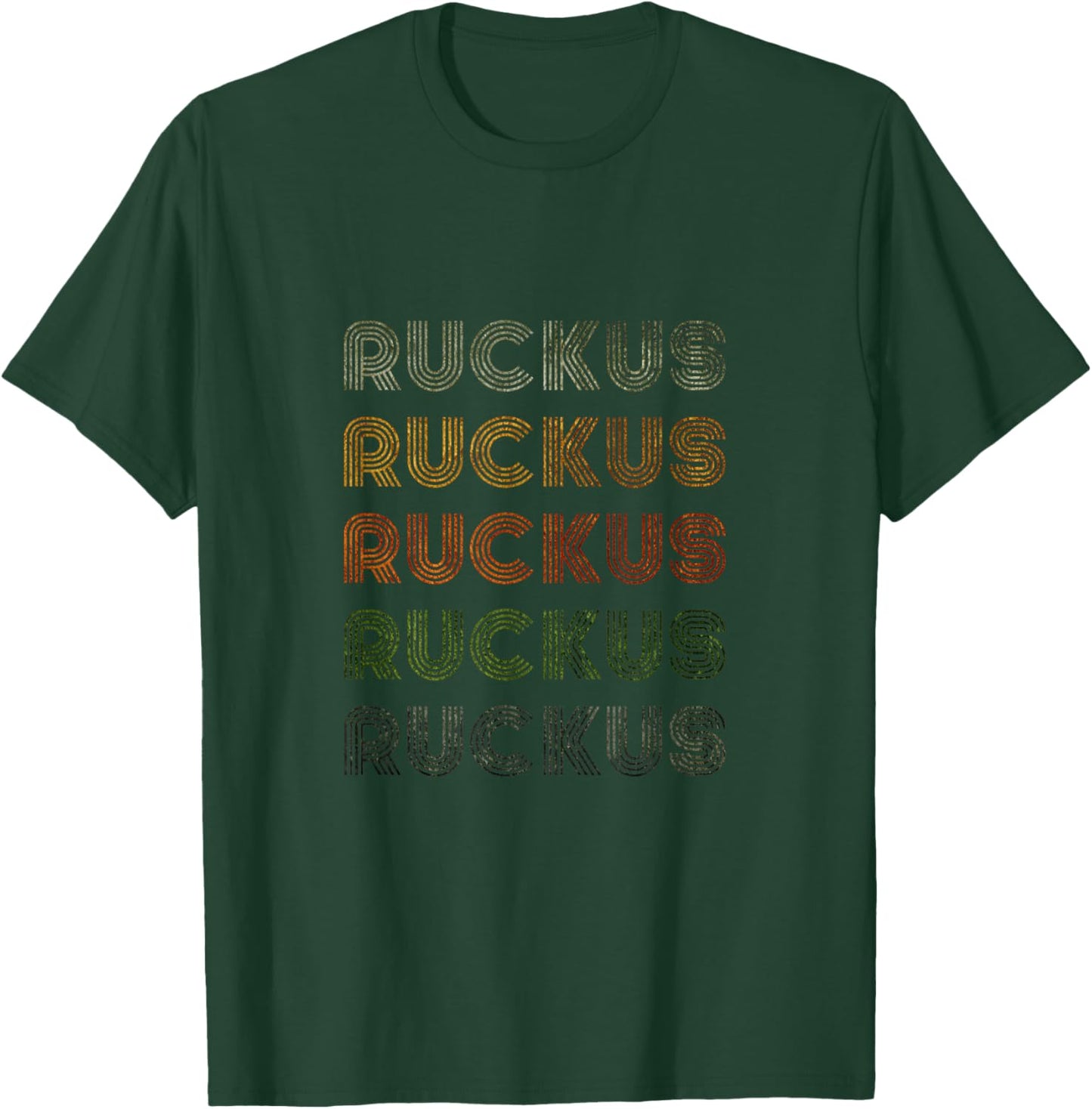 Love Heart Ruckus Grunge Vintage Style Black Ruckus T-Shirt - T-Shirt | Forest