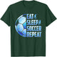 Soccer Eat Sleep Soccer Repeat Boys Kids T-Shirt - T-Shirt | Forest
