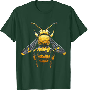 Bee Animal Graphic Artwork Bee T-Shirt - T-Shirt | Forest