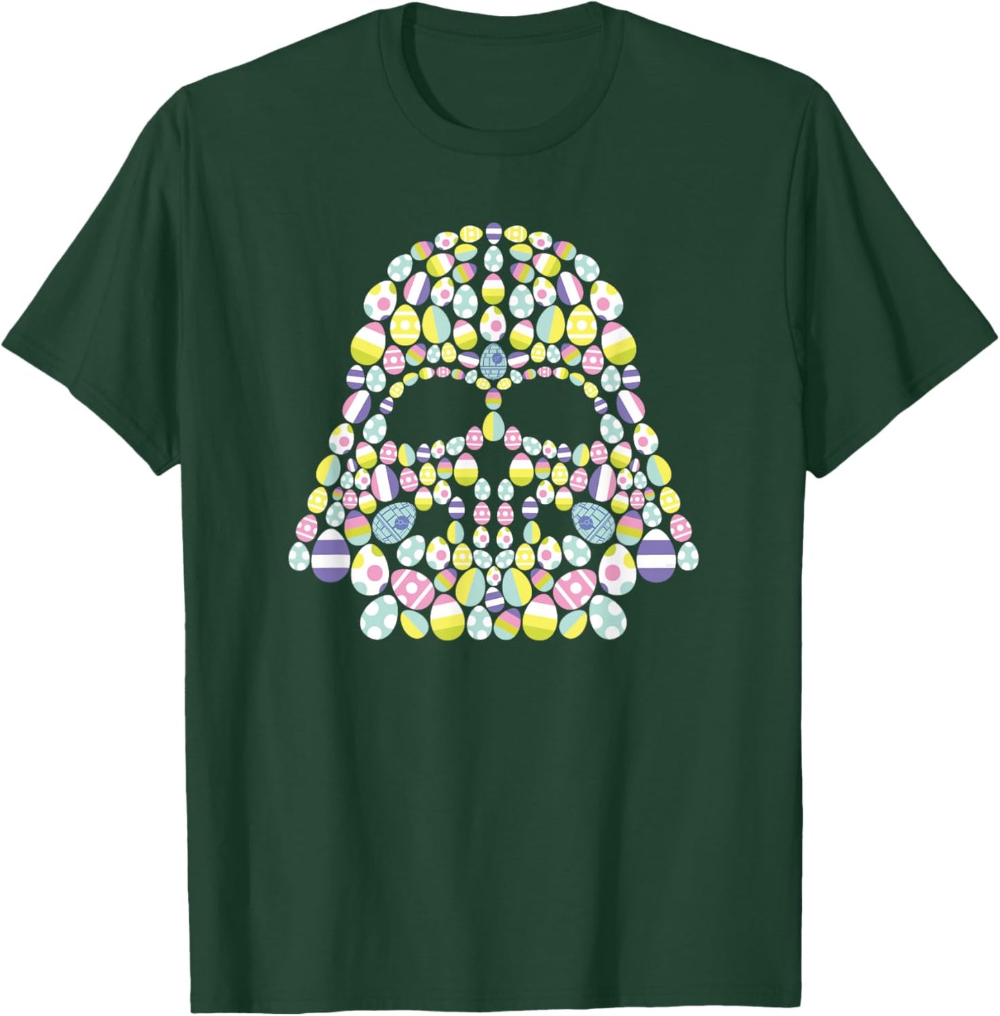 Star Wars Easter Egg Fill Darth Vader Mask and Helmet T-Shirt - T-Shirt | Forest