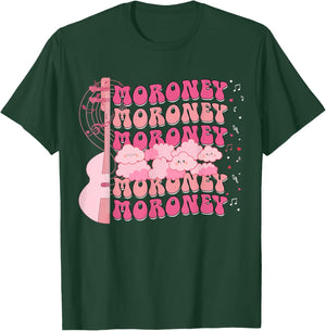 Retro Moroney Personalized Name I Love Moroney Groovy Meme T-Shirt - T-Shirt | Forest