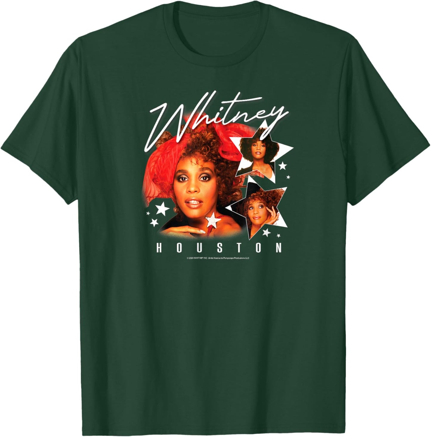 Whitney Houston - Stars The Voice Music Singer Artist T-Shirt - T-Shirt | Forest