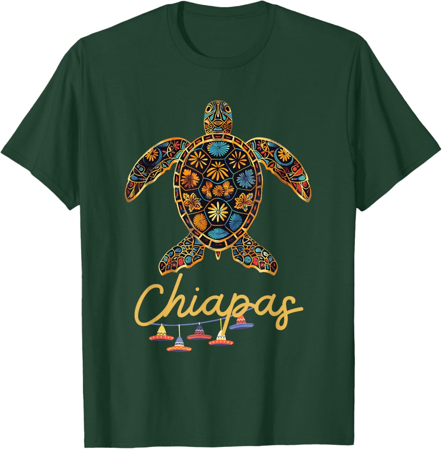Mexico Chiapas Souvenir / Chiapas T-Shirt - T-Shirt | Forest