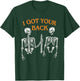 I Got Your Back Skeleton Funny Spooky Halloween T-Shirt - T-Shirt | Forest