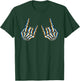 Punk Rock Skeleton Cool Rocker Psychedelic Trippy Rave Party T-Shirt - T-Shirt | Forest