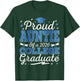 Proud Auntie of A 2026 College Graduate Graduation T-Shirt - T-Shirt | Forest