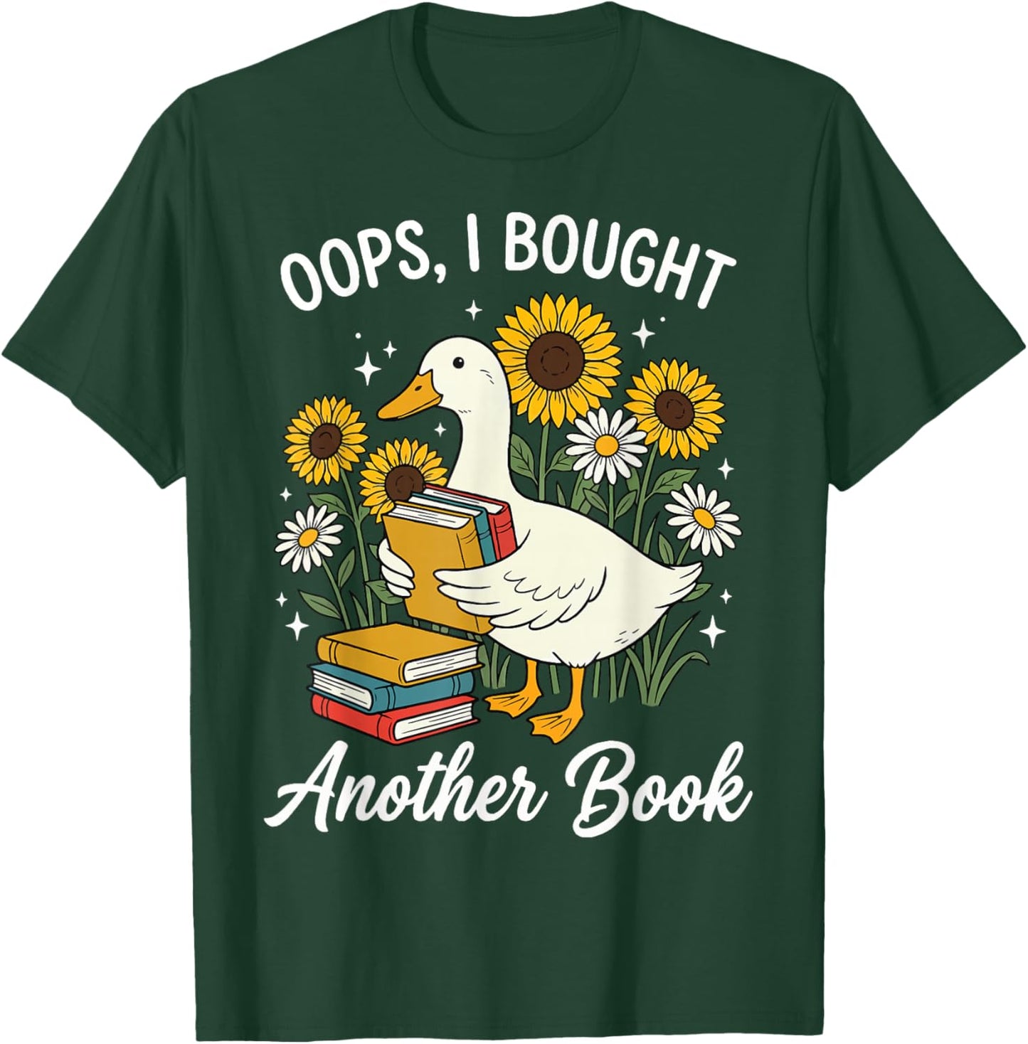 Oops I Bought Another Book T-Shirt - T-Shirt | Forest