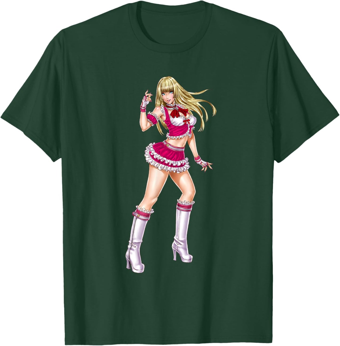 Bandai Namco Entertainment Inc. TEKKEN7 LILI 004 , Small, Black T-Shirt - T-Shirt | Forest