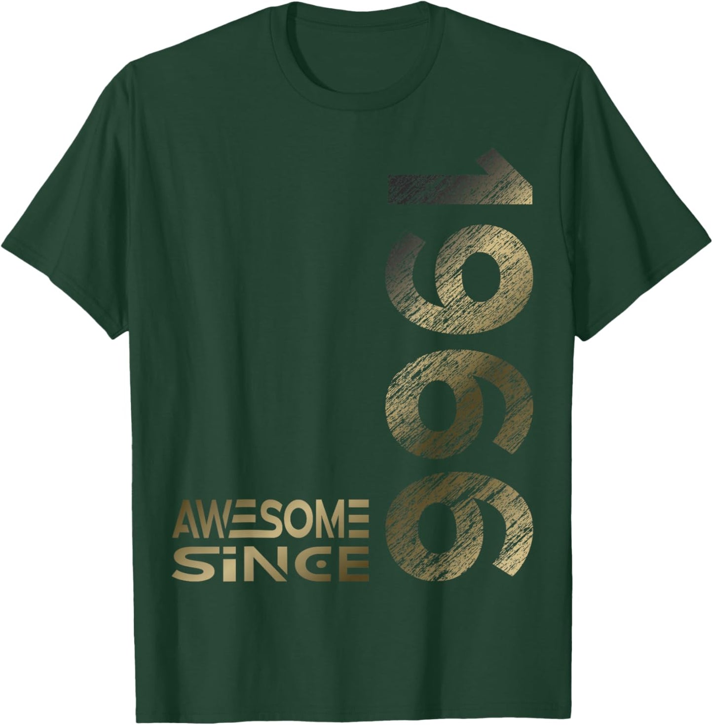 Awesome since 1966 60th Birthday T-Shirt - T-Shirt | Forest