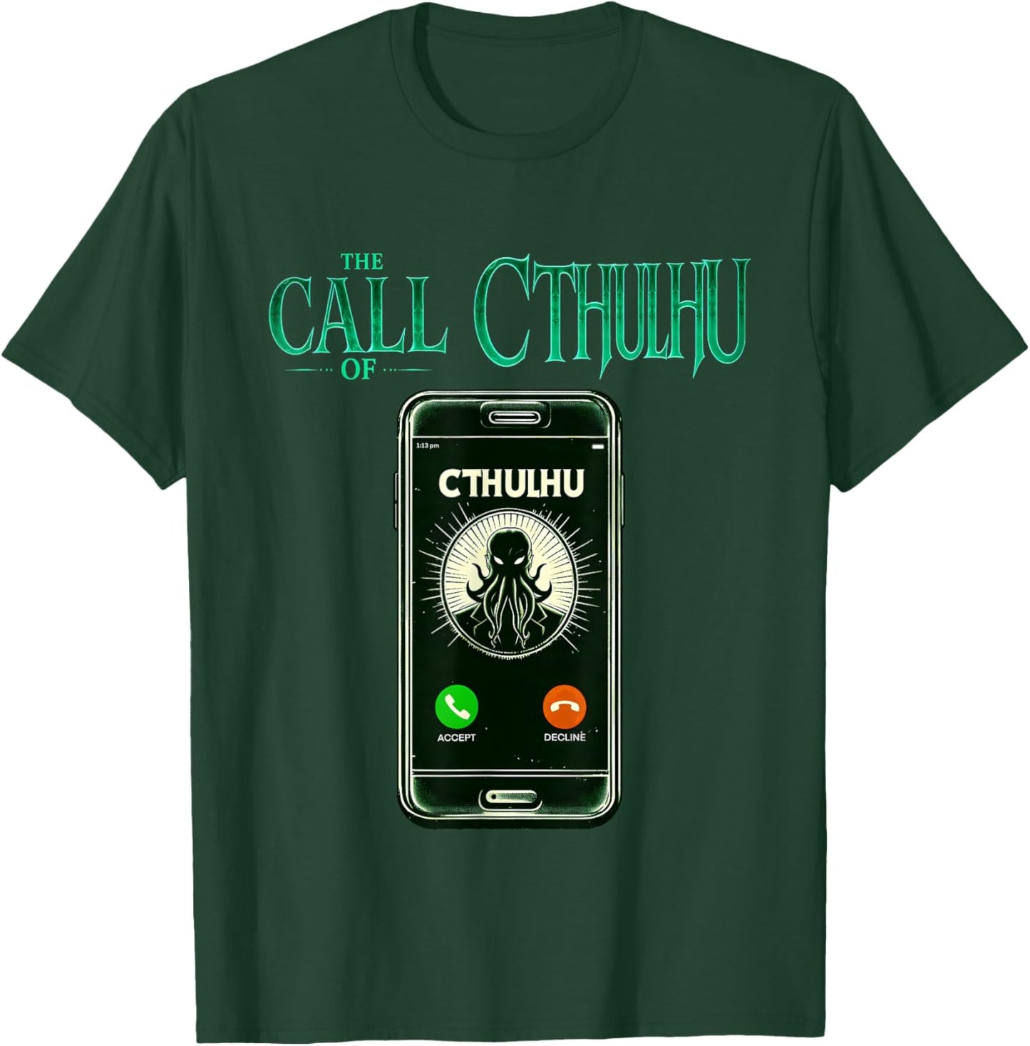 Cthulhu Lovecraft funny meme humor the call of Cthulhu T-Shirt - T-Shirt | Forest