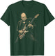 Winston Churchill Playing Guitar Rocker Humor Vintage T-Shirt - T-Shirt | Forest