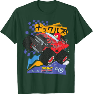 Sonic Racing CrossWorlds - Drive Time Knuckles T-Shirt - T-Shirt | Forest