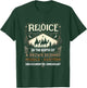 Rejoice In The Birth Of Brown Skinned Middle Eastern Christ T-Shirt - T-Shirt | Forest