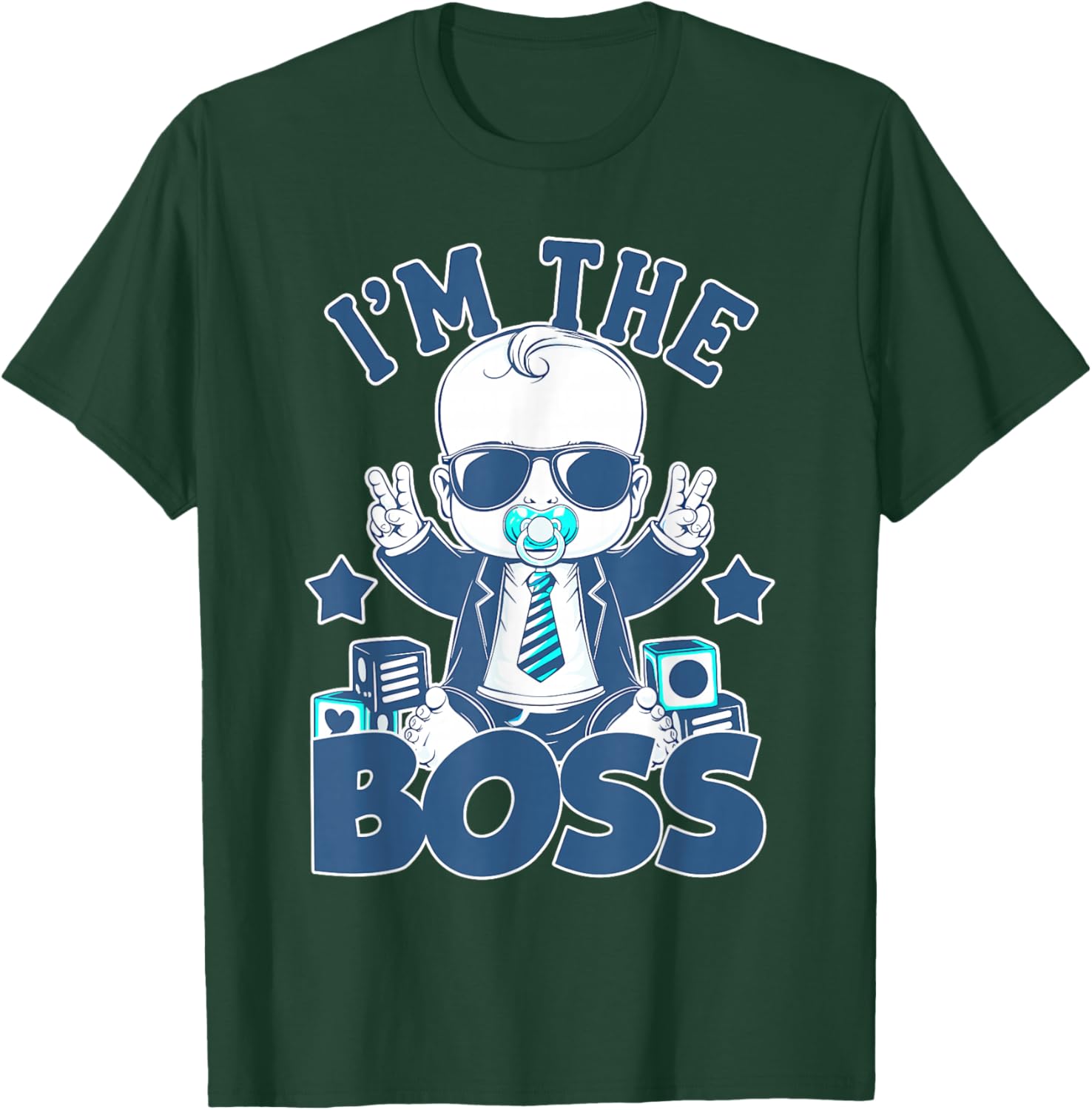 Baby Boss: I'm The Boss - Just Like a Boss for Kids! T-Shirt - T-Shirt | Forest