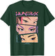 KPop Demon Hunters Huntrix Eyes Comic Strip T-Shirt - T-Shirt | Forest