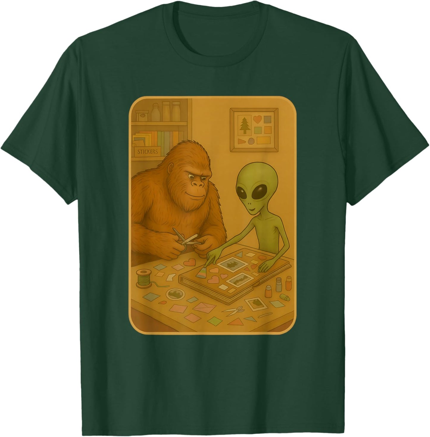 Funny Scrapbooking Meme T-Shirt - T-Shirt | Forest