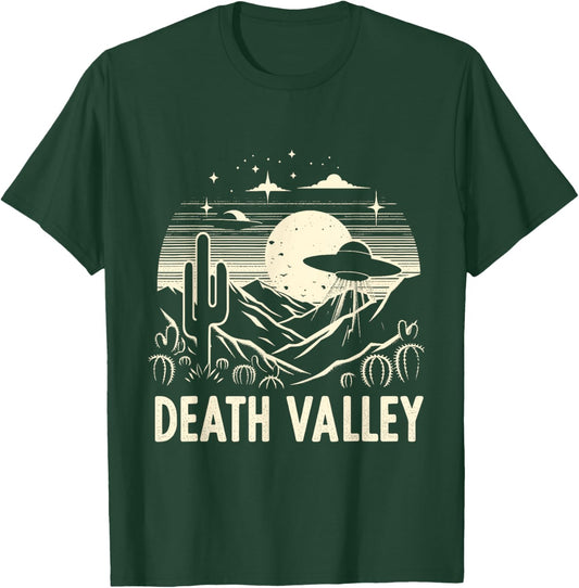 Death Valley National Park Souvenir Desert UFO Cactus T-Shirt - T-Shirt | Forest