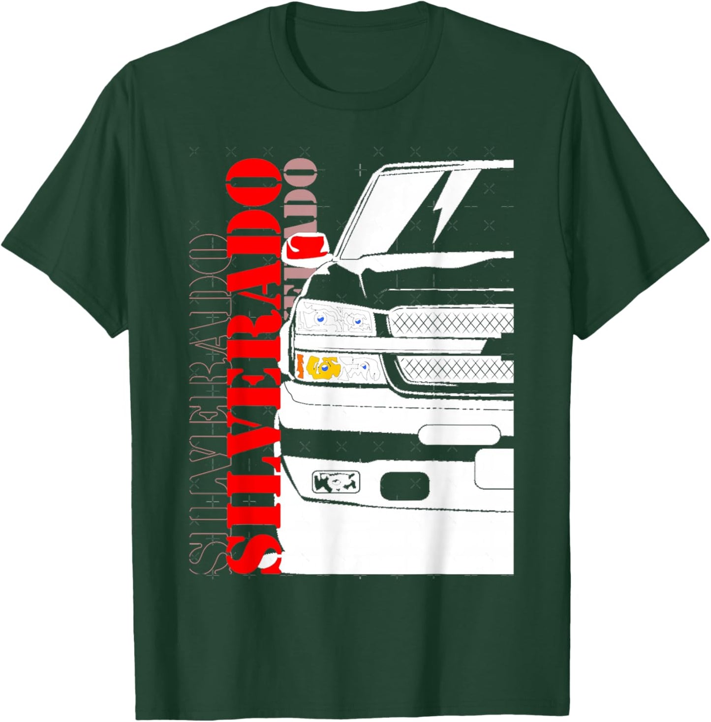 Chevys silverado 2500 z71 2020 2023 2004 Car T-Shirt - T-Shirt | Forest