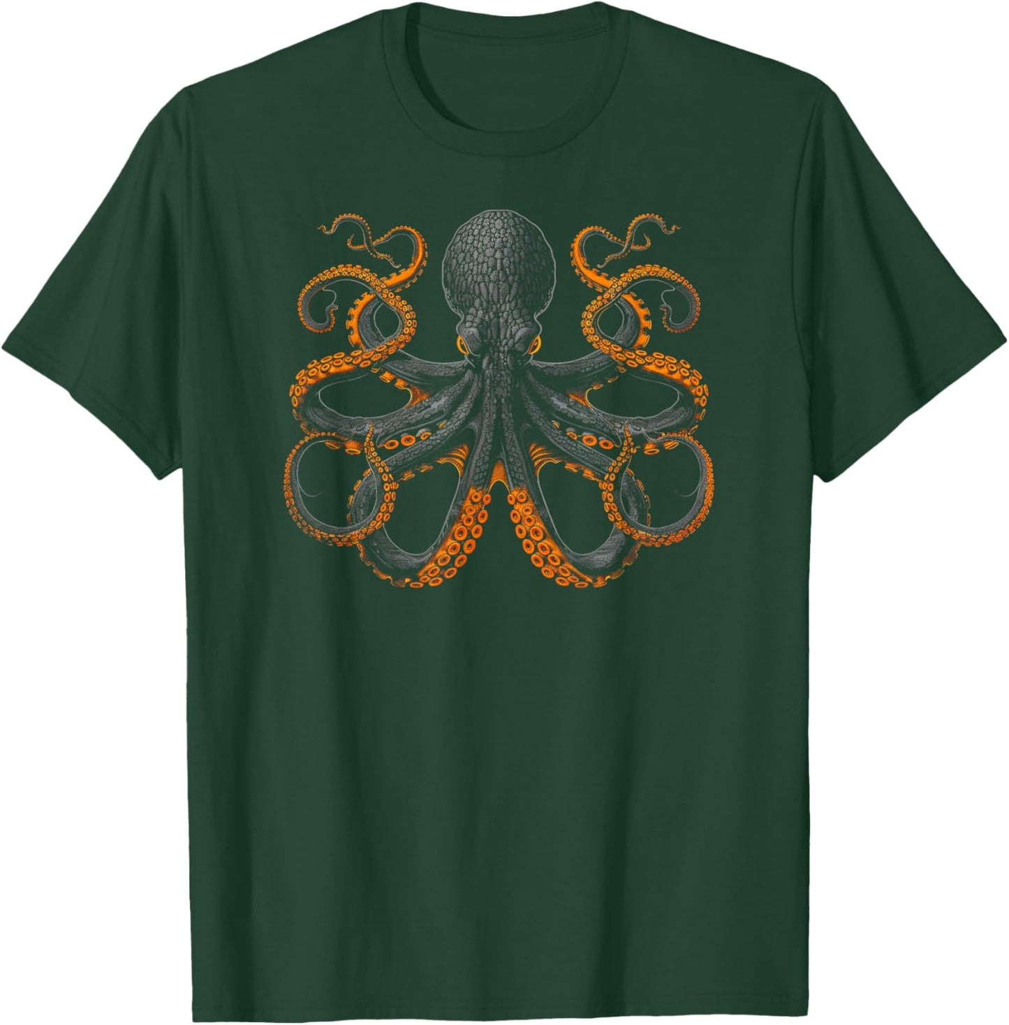 Octopus Shirt / Retro-Inspired T-Shirt - T-Shirt | Forest
