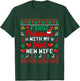 First Xmas With My Hot New Wife Funny Couple Sweater T-Shirt - T-Shirt | Forest