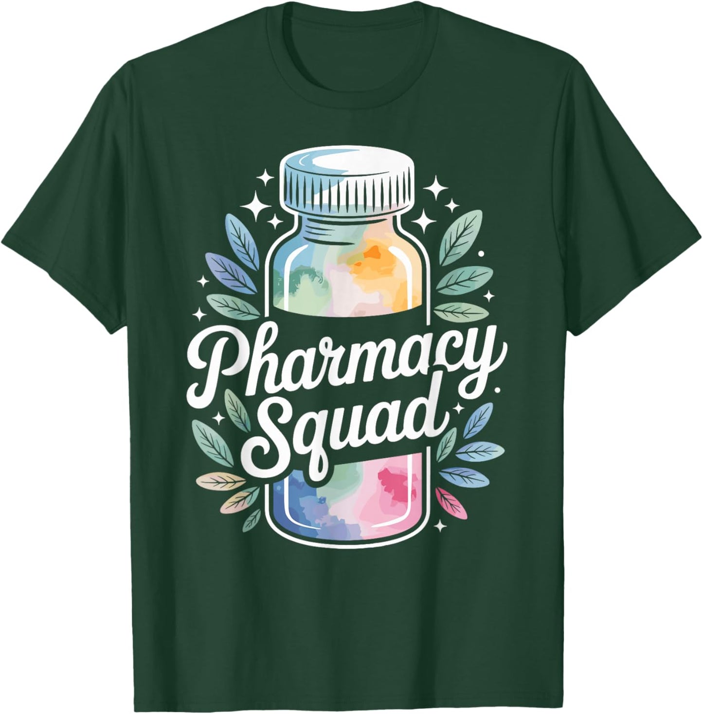 Funny Pharmacy Squad T-Shirt - T-Shirt | Forest