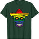 Rainbow Skull Mexican LGBTQ Gay Pride LGBT Cinco De Mayo Men T-Shirt - T-Shirt | Forest