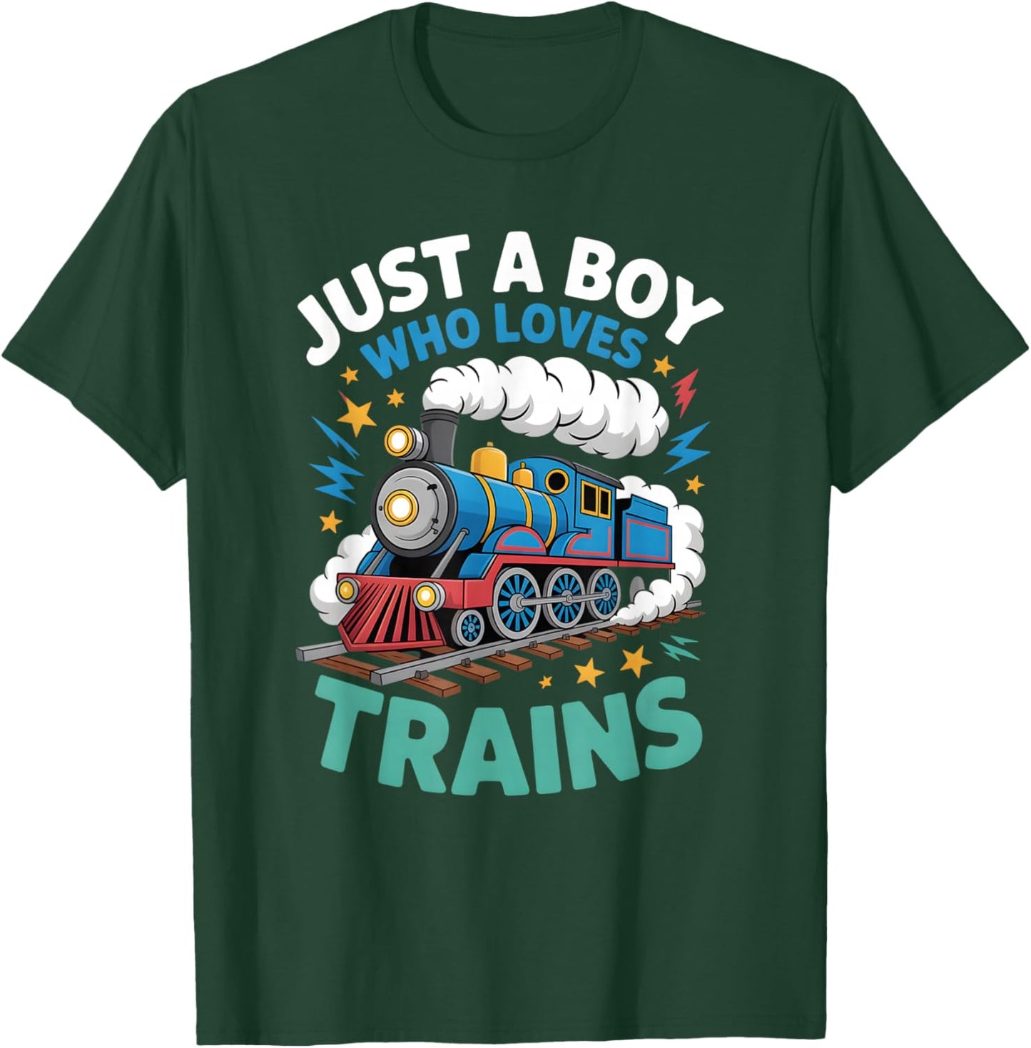 Boys Train T-Shirt - T-Shirt | Forest