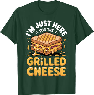 Funny Grilled Cheese Art Women I Love Grilled Cheese T-Shirt - T-Shirt | Forest