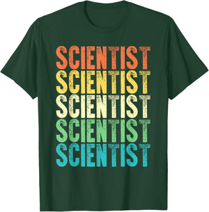 Scientist Vintage Style Job T-Shirt - T-Shirt | Forest