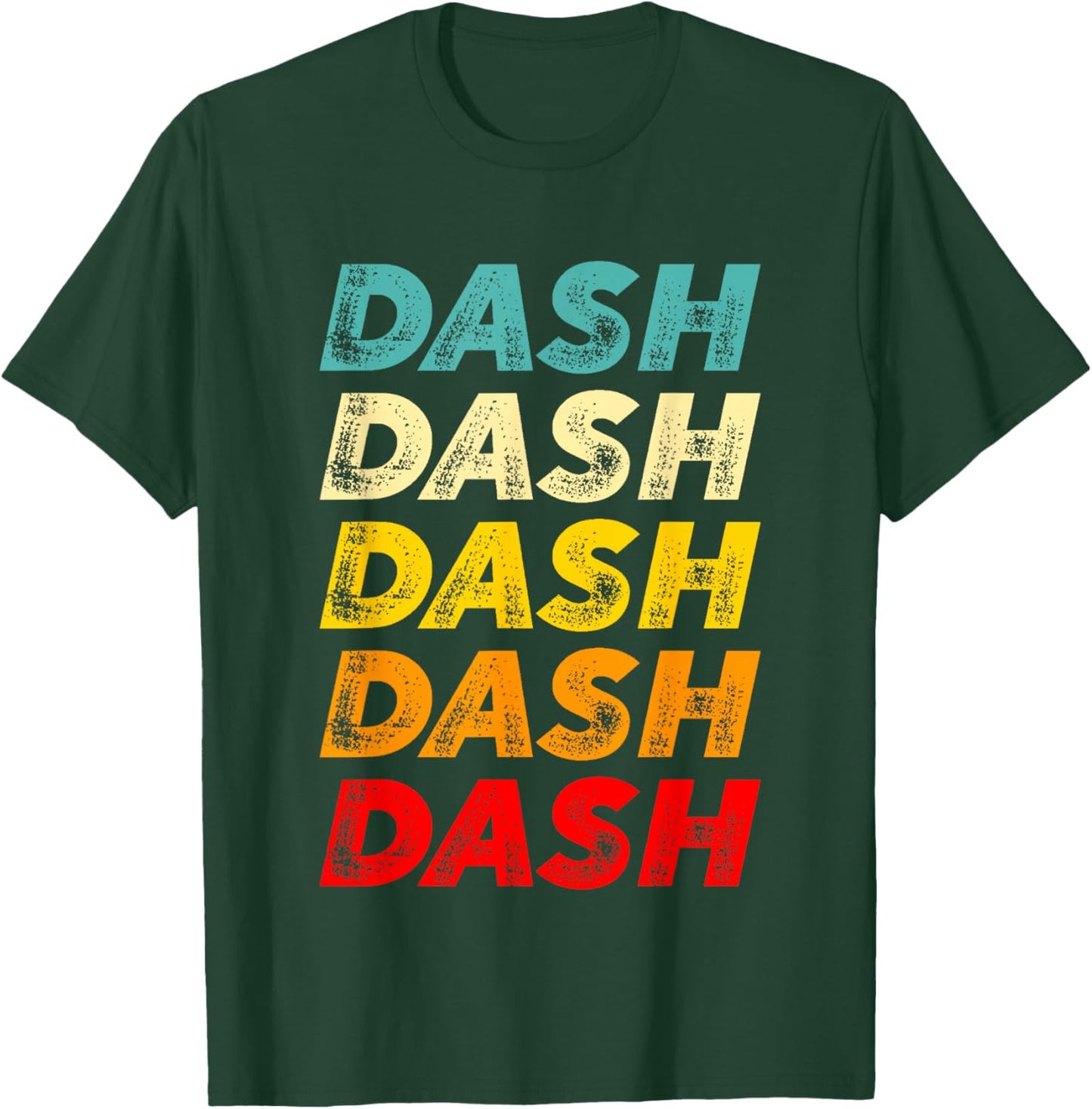 Dash Crypto Rainbow T-Shirt - T-Shirt | Forest