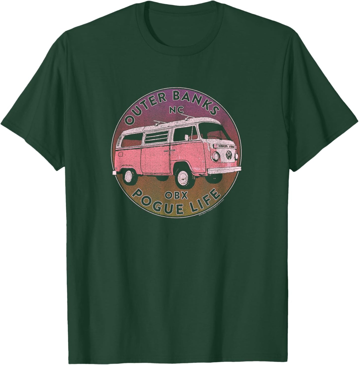 Outer Banks OBX Pogue Life T-Shirt - T-Shirt | Forest